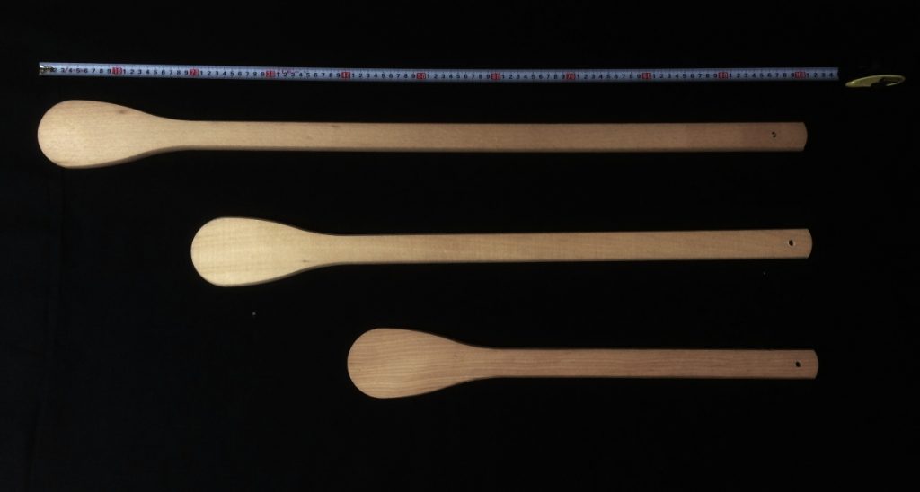 Spatules rondes grand format